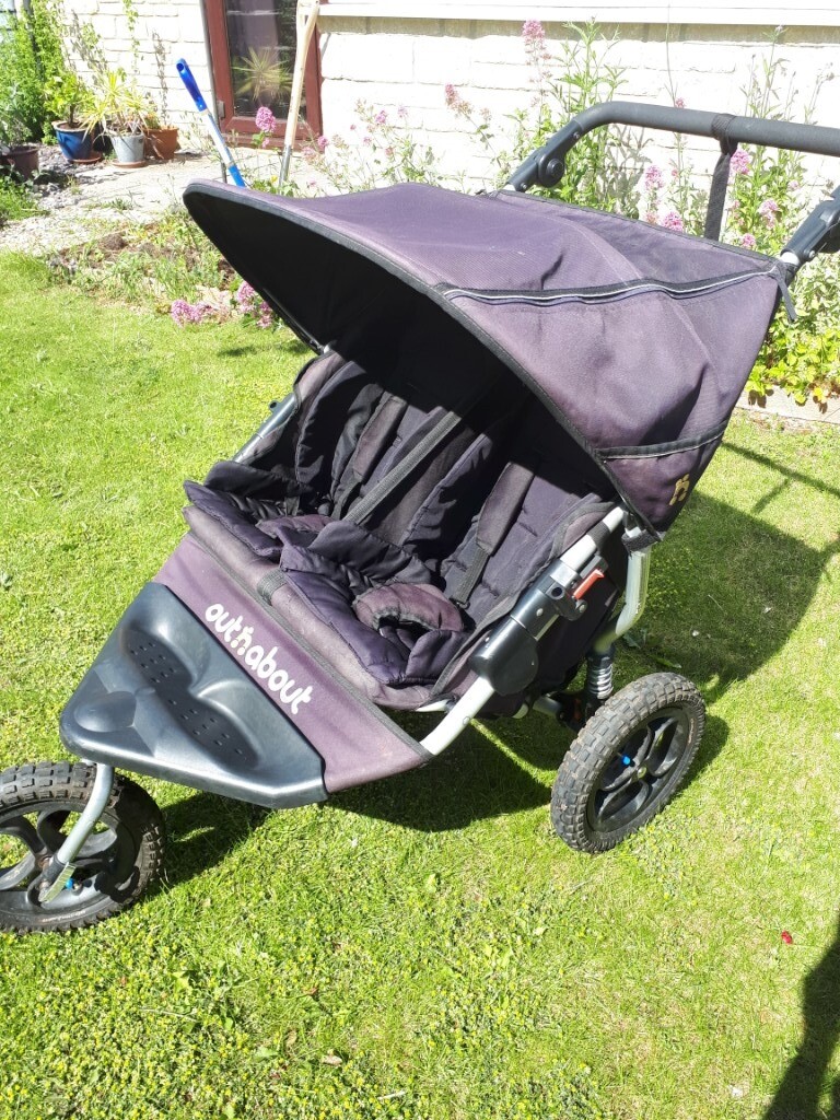 out and about double buggy for sale